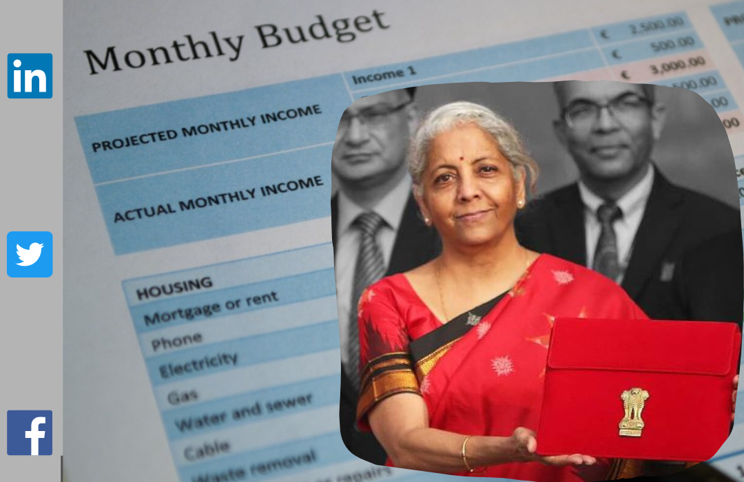 The 2023 India budget was presented by the Finance Minister Nirmala Sitaram on February 1, 2023 1 2023 India budget by Nirmala Sitaraman