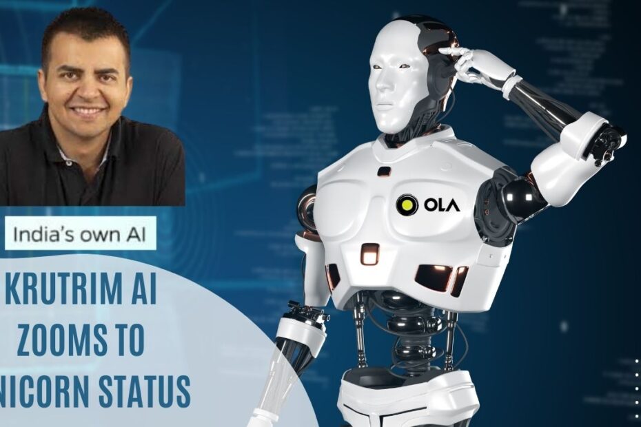 Ola's Bhavish Aggarwal Makes History with India's First AI Unicorn: Krutrim Soars to $1 Billion Valuation!