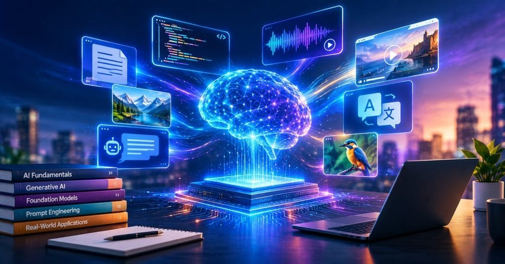What Is Generative AI? Understanding Foundation Models, Applications and Generative AI Courses 2 Generative AI cources